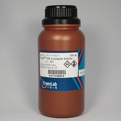 바이오마트, ProNA 30% Acrylamide/Bis Solution(29:1), 500ml,  TLP-101.1, Tension 기능이 추가된 Acrylamide Bis Solution