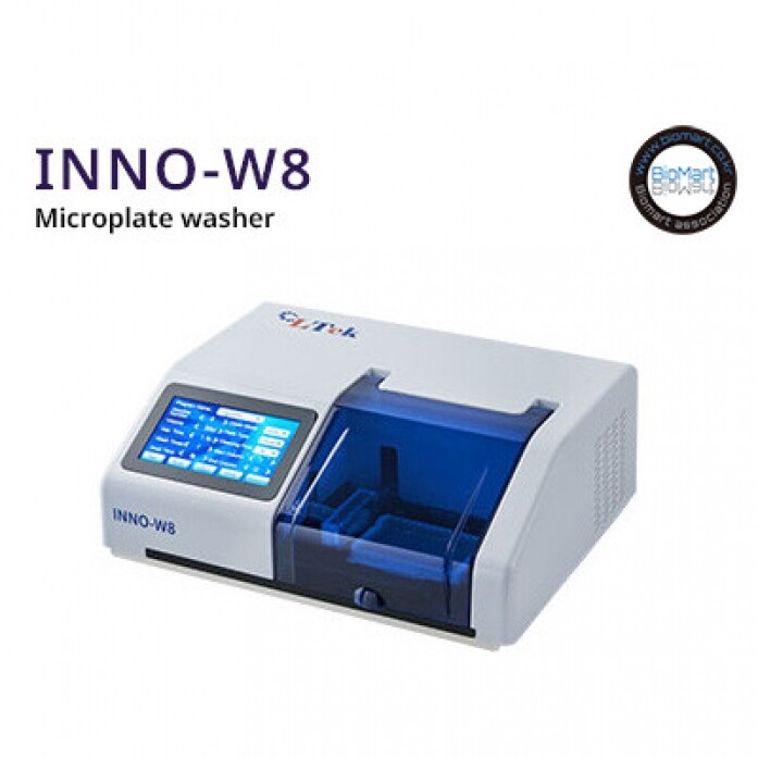 Microplate washer, 8 or 12 channel (INNO-W8, LTEK) 7-inch touch display